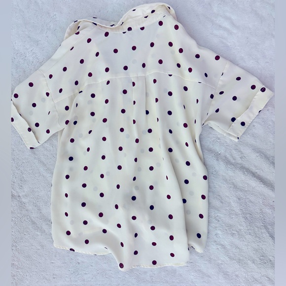 NWOT- ROOLEE Finsen Polka Dot Top - Picture 3 of 10